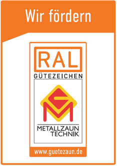 RAL Gütezeichen Metallzauntechnik